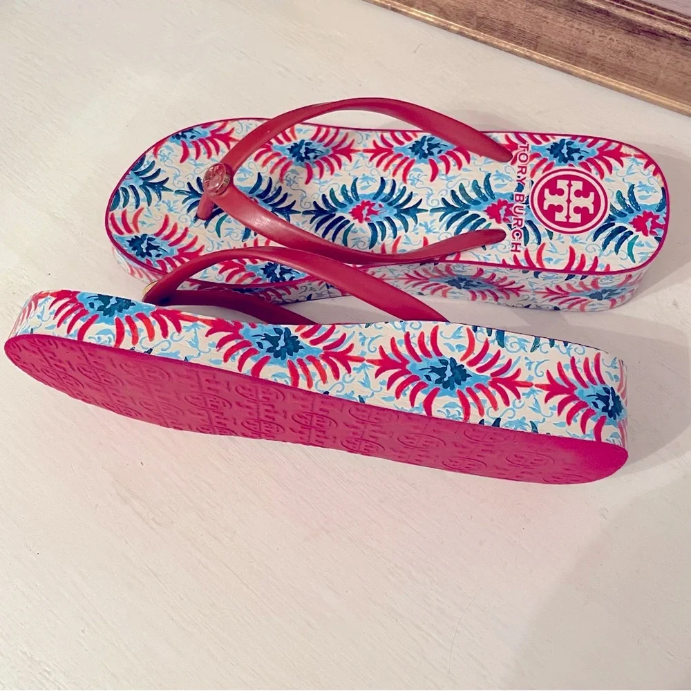 Tory Burch platform, Flipflops Sandals Sizev 7.5 ~8 Women